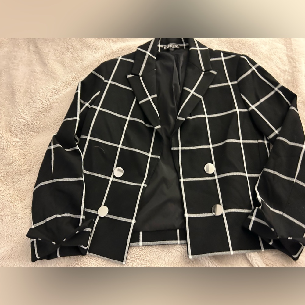 Express Cropped Blazer
